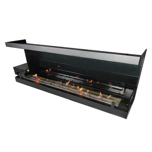 Биокамин "Русский огонь" Честер Фронт 1500 с защитным и декоративным стеклом