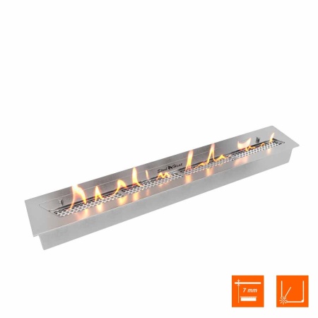 Биокамин SteelHeat WALL FRAME ONE 1000 серый, стемалит по цене 55 650 руб.