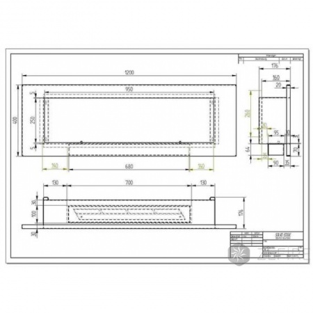 Биокамин ZeFire Elliot horizontal 1200 Биокамин ZeFire Elliot horizontal 1200 по цене 42 500 руб.