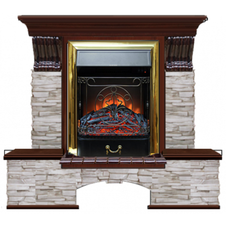 Бостон К Мисхор (красное дерево)+Majestic Brass Бостон К Мисхор (красное дерево)+Majestic Brass