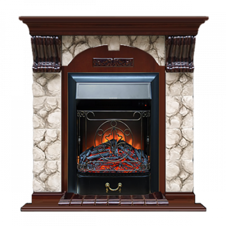 Арочный Карелия (красное дерево)+Majestic Black Арочный Карелия (красное дерево)+Majestic Black