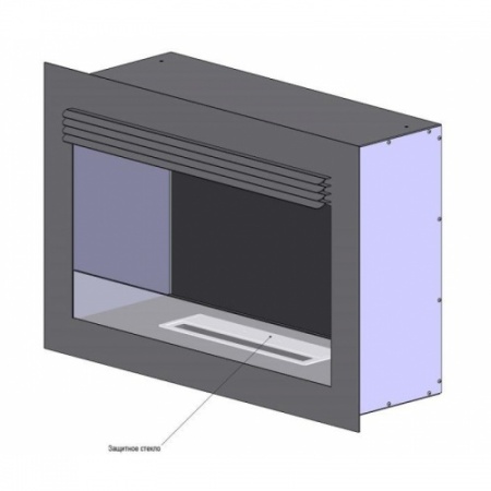 Встраиваемый очаг BioKer Стандарт 710х731х295 мм по цене 79 900 руб.