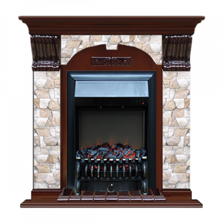 Арочный Арбат (красное дерево)+Fobos Black Арочный Арбат (красное дерево)+Fobos Black