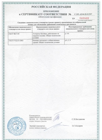 
Газовая топка Vero Design NI G4 H3