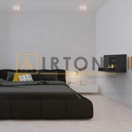 Биокамин механический Airtone – Biren Black Биокамин механический Airtone – Biren Black по цене