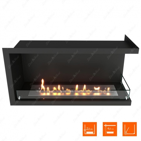 Биокамин угловой SteelHeat Leader 900 правый стекло Биокамин угловой SteelHeat Leader 900 правый стекло по цене 35 851 руб.