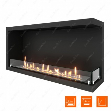 Биокамин угловой SteelHeat Leader 1000 правый стекло Биокамин угловой SteelHeat Leader 1000 правый стекло по цене 38 931 руб.