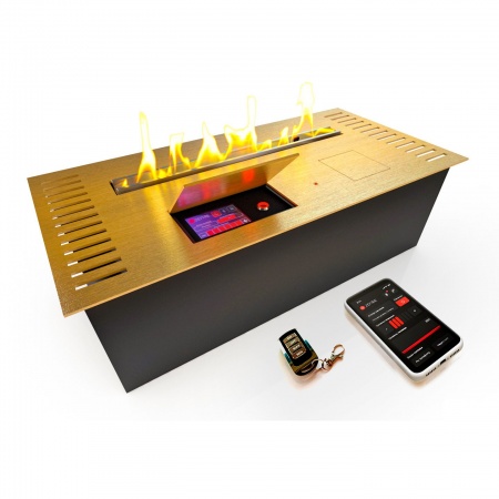 Автоматический биокамин ZeFire M 600 латунный с ДУ Автоматический биокамин ZeFire M 600 латунный с ДУ по цене 295 000 руб.