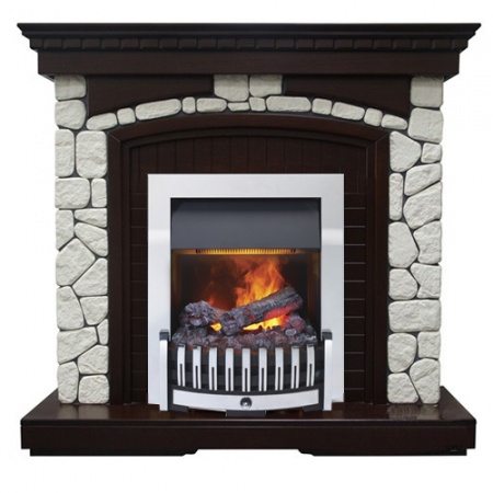 Glasgow белый (темный дуб)+Danville Chrome Glasgow белый (темный дуб)+Danville Chrome