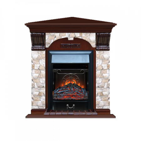 Арочный Арбат угловой (красное дерево)+Majestic Black Арочный Арбат угловой (красное дерево)+Majestic Black