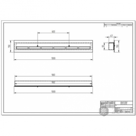 Прямоугольный контейнер ZeFire 1000 с крышкой внутри Прямоугольный контейнер ZeFire 1000 с крышкой внутри по цене 38 500 руб.