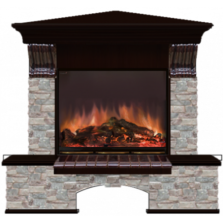 Бостон Грот цветной угловой (венге)+Arte 23 Бостон Грот цветной угловой (венге)+Arte 23