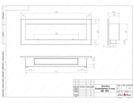 Биокамин SteelHeat ONE-V 1100 стекло Биокамин SteelHeat ONE-V 1100 стекло по цене 44 100 руб.