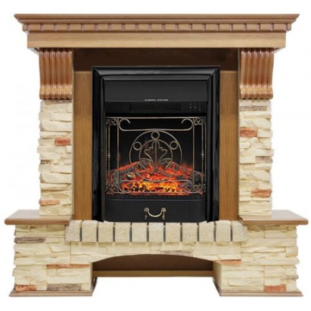 Pierre Luxe сланец (дуб)+Majestic FX Black